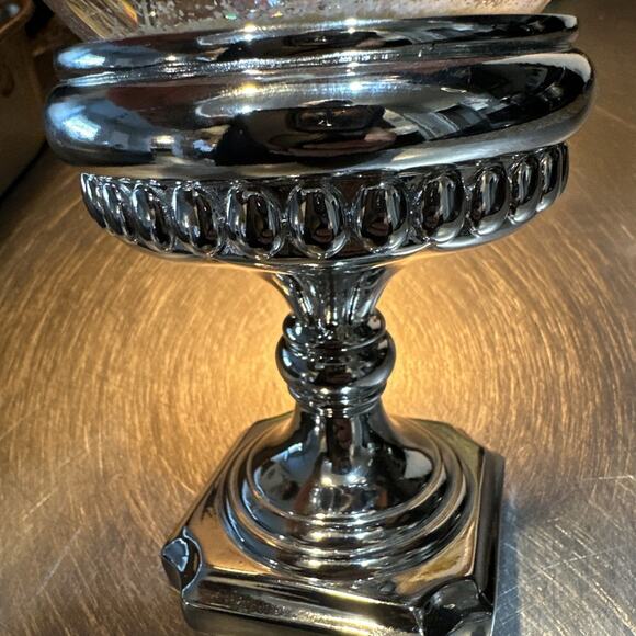 Snowglobe Crystal Ball christmas reindeer With Stand - Picture 3 of 5